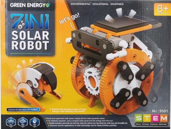 Конструктор на солнечной батарее 7 в 1 | Зображення 4