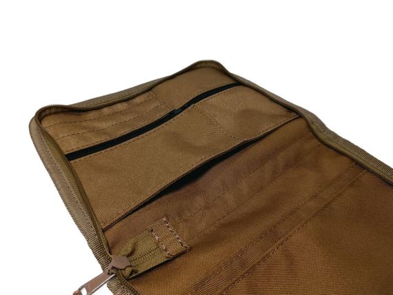 Чохол обкладинка для тактичного блокнота стрілка снайпера А5 водонепроникна 3 кишені койот | Зображення 8