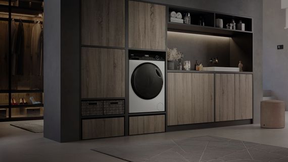 Стирально-сушильная машина Haier фронтальная HWD90-B14959U1 | Зображення 8