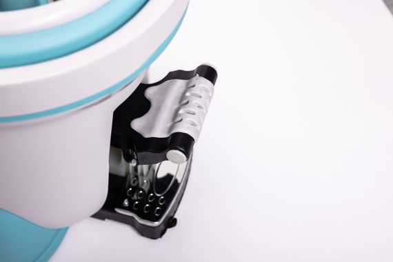 Комплект швабра з відром і віджимом, телескопічна ручка, мікрофібра для підлоги, набір для прибирання HP-35015-1 | Зображення 2