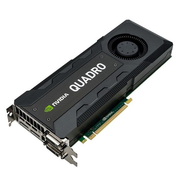 Дискретная видеокарта nVidia Quadro K5200, 8 GB GDDR5, 256-bit / 1 кулер DVI, DisplayPort б/у