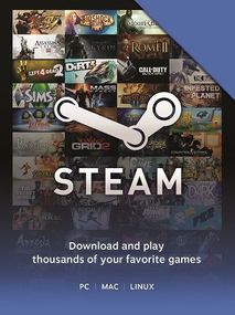 Steam Gift Card 125 EUR - Steam Key - For EUR Currency Only