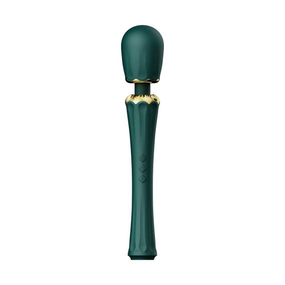 Вібромасажер з насадками Zalo — Kyro Wand Turquoise Green sexstyle | Зображення 1