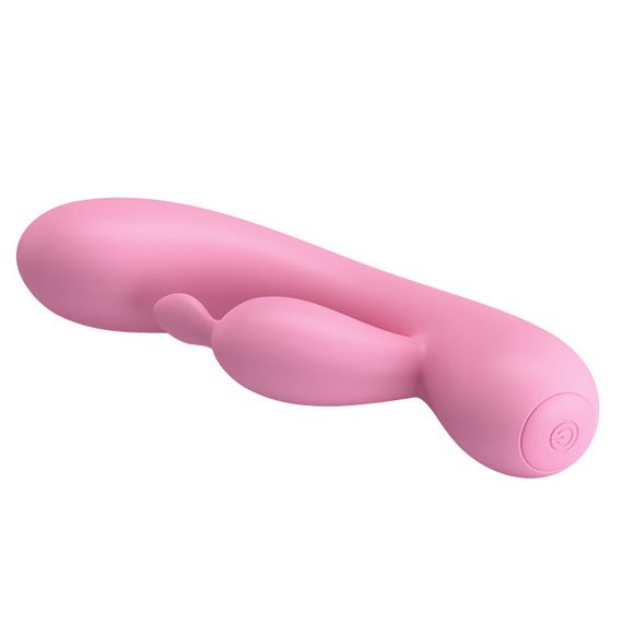 Вібратор-кролик PRETTY LOVE Hugo рожевий, 3.7 х 16.5 см Sex Aura | Зображення 1