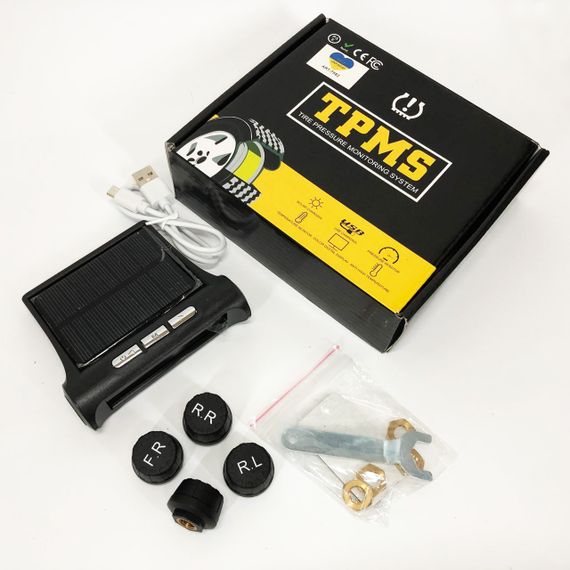 Система контроля давления в шинах TPMS+SOLAR внешние датчики EH-94 | Зображення 8