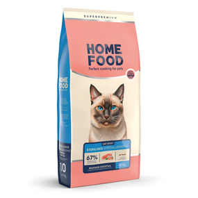 Сухий корм Hoom Food Sterilised Hypoallergenic для стерилізованих котів алергіків, морський коктейль 10кг
