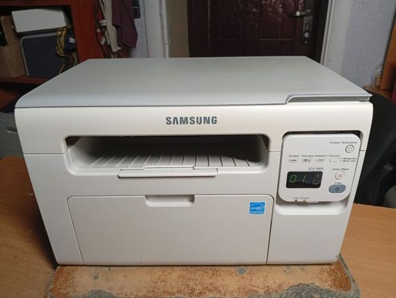 БФП Б-клас Samsung SCX-3405 / Лазерний монохромний друк / 1200x1200 dpi / A4 / 20 стор/хв / USB 2.0 б/в | Зображення 1