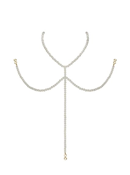 (SALE) Намисто під перлини на декольте Obsessive A757 necklace pearl | Зображення 1