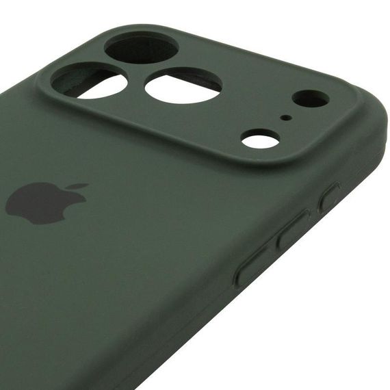 Чохол Silicone Case Full Camera Protective (AA) для Apple iPhone 17 Pro Max (6.9") Зелений / Cyprus Green | Зображення 3
