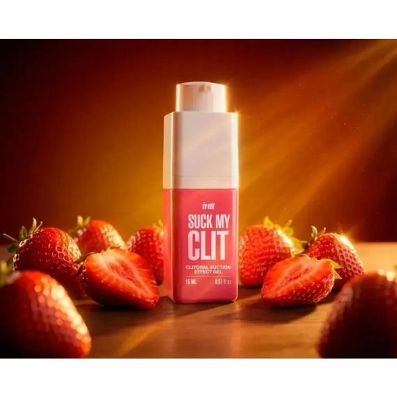 Гель для кліторальної стимуляції Intt Suck My Clit Wild Strawberry, 15 мл Sex Aura | Зображення 7