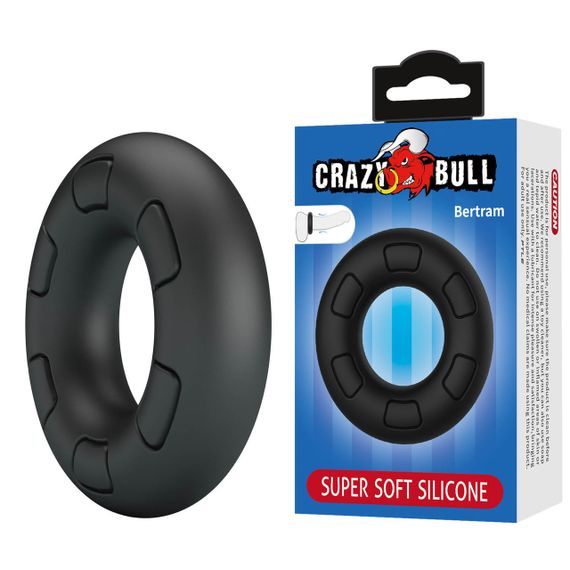Ерекційне кільце Crazy Bull - Bertram Super Soft Silicone Cock Ring, BI-210247 Sex Aura
