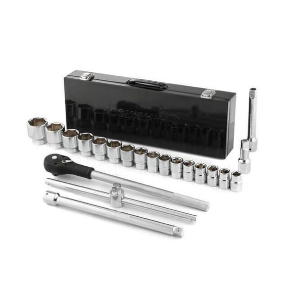 Набір інструментів 21 од., STORM, 3/4", Cr-V INTERTOOL ET-8321 | Зображення 2