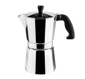 Кофеварка гейзерная алюминиевая Vinzer Moka Espresso 89387, 360 мл (на 9 чашек), для дома и офиса