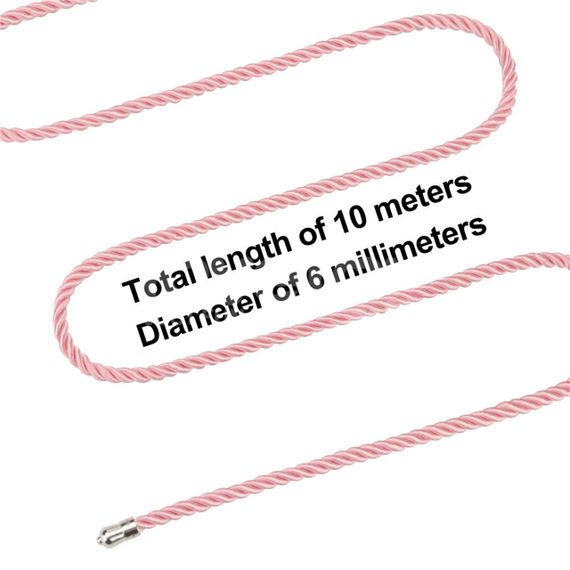 Мотузка - Rebellion Reign Rose Bondage Rope, 10 м Sex Aura | Зображення 7