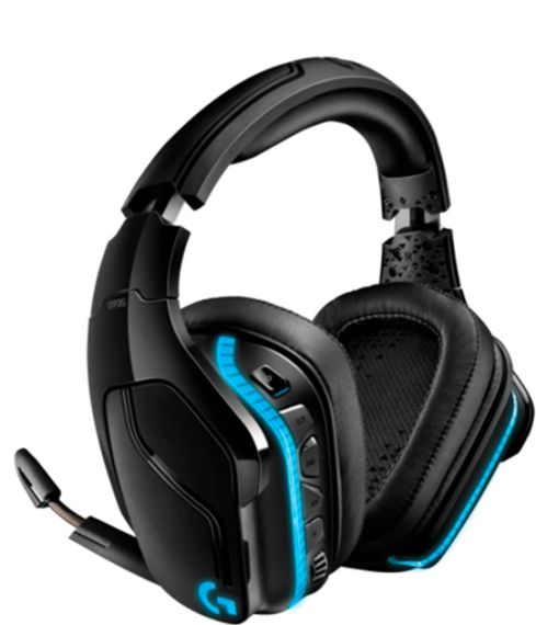 Игровые наушники Logitech G935 Wireless Gaming Headset (981-000744) Black | Зображення 1