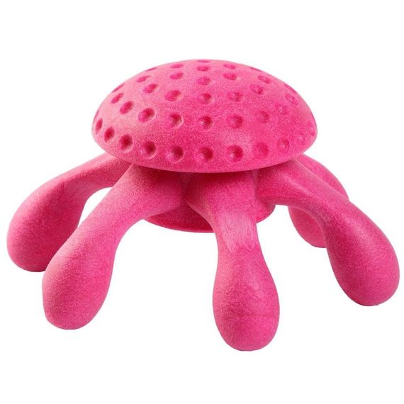 Іграшка для собак Kiwi Walker Octopus Mini, 12 см, рожевий