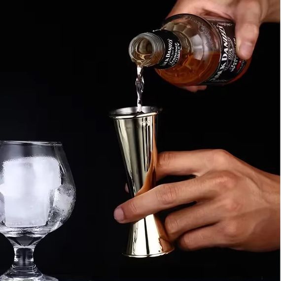 Джигер японський Bar House 30/60 мл з поділками 15, 22.5/45 мл Сріблястий | Зображення 2