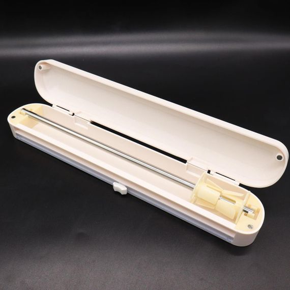 Диспенсер для зберігання та розрізання харчової плівки, 36х7х7см / Кухонний органайзер для фольги та пергаменту | Зображення 5