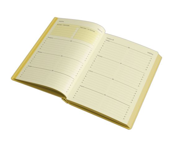 Планировщик еженедельник 4Profi формат A6 Датированный 2022 96 листов желтый 904808 | Зображення 2