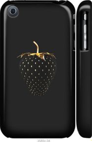 Чохол на iPhone 3Gs Чорна полуниця "3585m-34-24368"