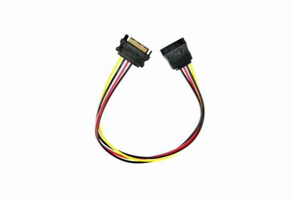 Кабель CC-SATAMF-01, подовжувач живлення SATA, 0.3м. | Зображення 1