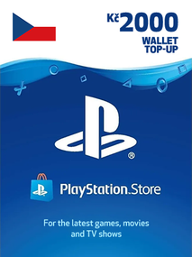 PlayStation Network Gift Card 2000 CZK - PSN Key - CZECH REPUBLIC