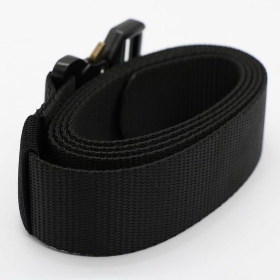 Тактический ремень с металлической пряжкой 125 см, Tactical Belt, Черный / Мужской ремень | Зображення 8