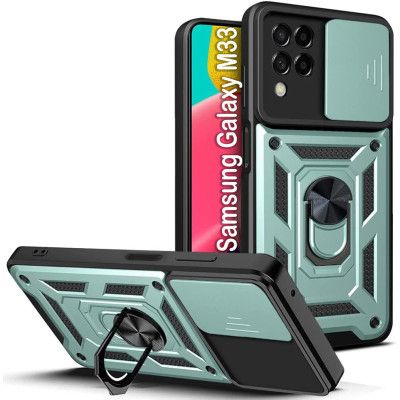 Чехол для мобильного телефона BeCover Military Samsung Galaxy M33 SM-M336 Dark Green (707390)