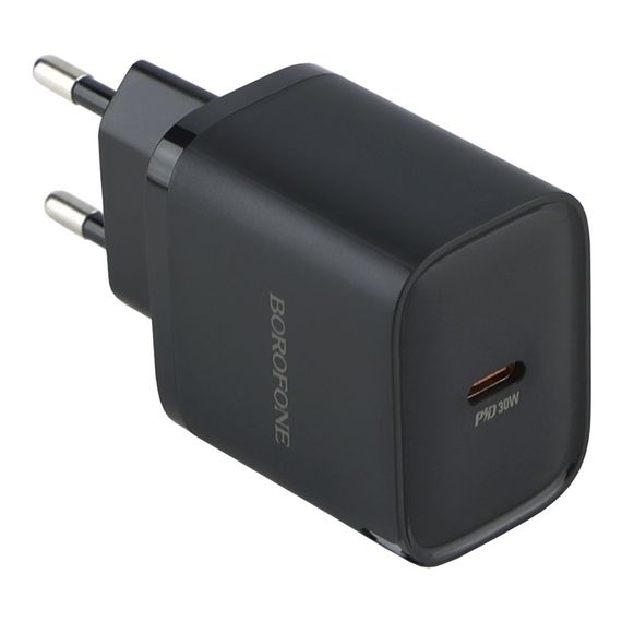 Сетевое Зарядное Устройство Borofone BA84A 1USB-C PD/QC 30W | Зображення 5