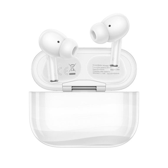 Беспроводные наушники BOROFONE BW84 Dream true wireless BT headset White | Зображення 2