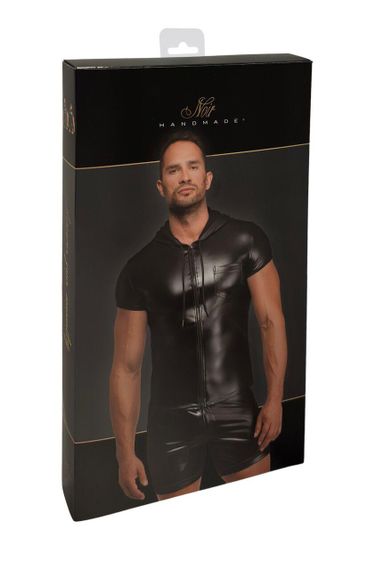 Чоловіча футболка з капюшоном Noir Handmade H085 Vexen hooded T-shirt XXL Sex Aura | Зображення 8