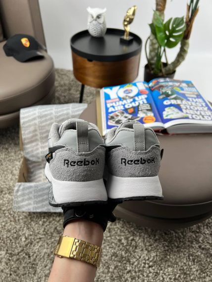 Кросівки R1e1ebok Classic Leather Hexalite Grey Black White , В'єтнам 44 28 | Зображення 7
