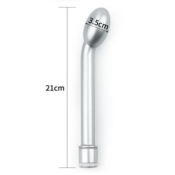 Стимулятор G-точки - iWhizz Probe G Spot 8" Silver Sex Aura | Зображення 1