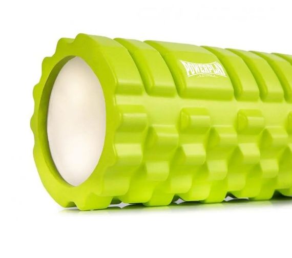 Масажний ролик (роллер) PowerPlay 4025 Massage Roller Зелений (33x14 см) (PP_4025_Green) | Зображення 3