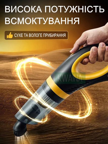 Акумуляторний пилосос ручний автомобільний бездротовий пилосос від usb для автомобіля та дому | Зображення 1