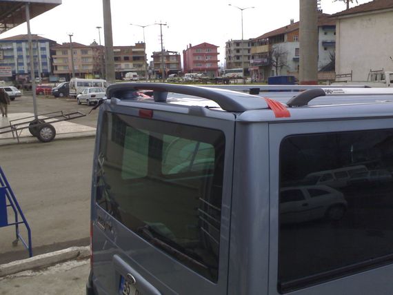Спойлер Ісіклі низький дах (під фарбування) для Ford Transit 2000-2014 рр | Зображення 1