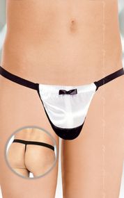 Еротичні чоловічі стрінги Thong 4417 - white S/L sexstyle