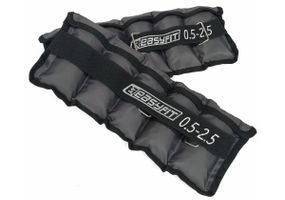 Обтяжувачі EasyFit 0,5-2,5 кг для ніг та рук з металом (EF-AWTМ-525)