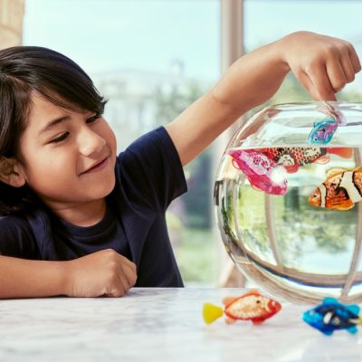 Інтерактивна іграшка Pets &amp; Robo Alive S3 - Роборибка (синя) (7191-4) | Зображення 1
