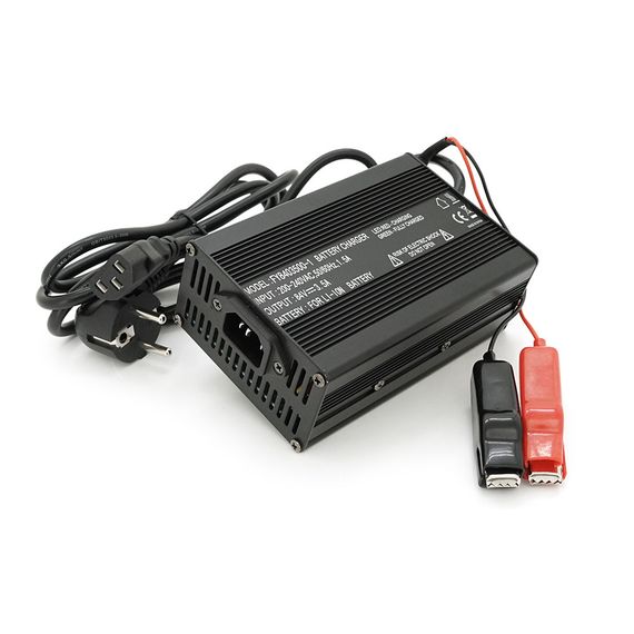 Зарядний пристрій для акумуляторів Li-ion 72V(84V), 20S, 3.5A, + крокодили
