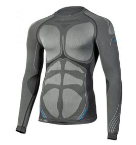 Термобілизна Hoegert ZEVEN HT5K394-3XL-4XL безшовна футболка 58% поліамід, 33% поліпропілен, 8% еластан, 1% поліестер сіра, 3XL-4XL (58-60)