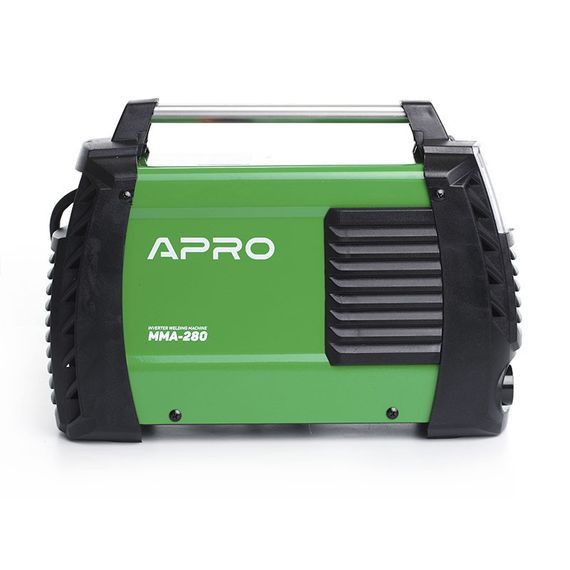 Сварочный аппарат инверторный APRO MMA-160, ел.5мм, + набор кабелей | Зображення 2