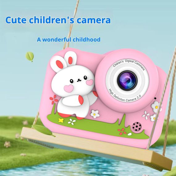 Протиударний цифровий фотоапарат для дітей, Дитячий фотоапарат kids camera Маленький MZ-34 | Зображення 4