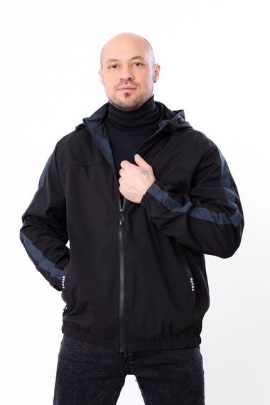 Вітровка чоловіча (демісезон) Носи своє 4XL Чорний (p-16237-186717) | Зображення 1