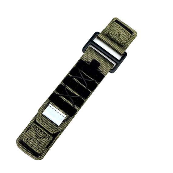 Ремінець для годинника Nylon Pro Army Green 20 мм