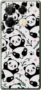 Чохол на Infinix Note 40 Pro+ 5G Панди "4318u-3801-2448"