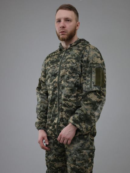 Костюм Сітка КЗС Піксель, маскувальний літній захисний сітчастий костюм | Зображення 2