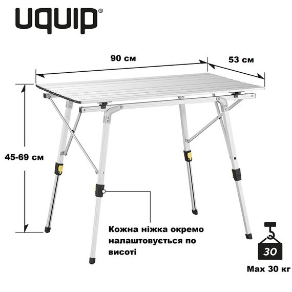 Стіл Uquip Variety M Grey (244112) | Зображення 3