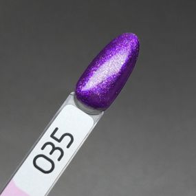 Гель-лак Toki-Toki № 035 фіолетовий з блиском 5мл