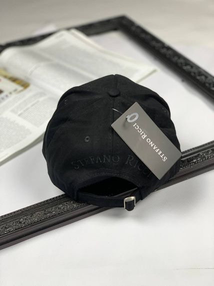 Кепка Stefano Ricci black on black с014 | Зображення 2